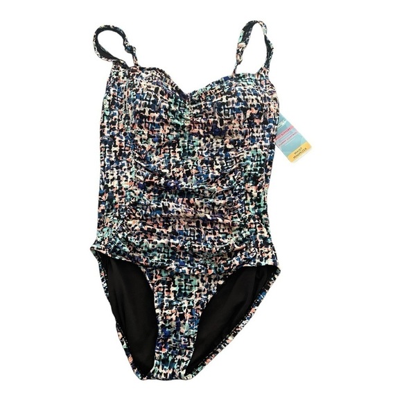 Swim Solutions Tummy Control One- Piece swimsuit - Picture 3 of 7